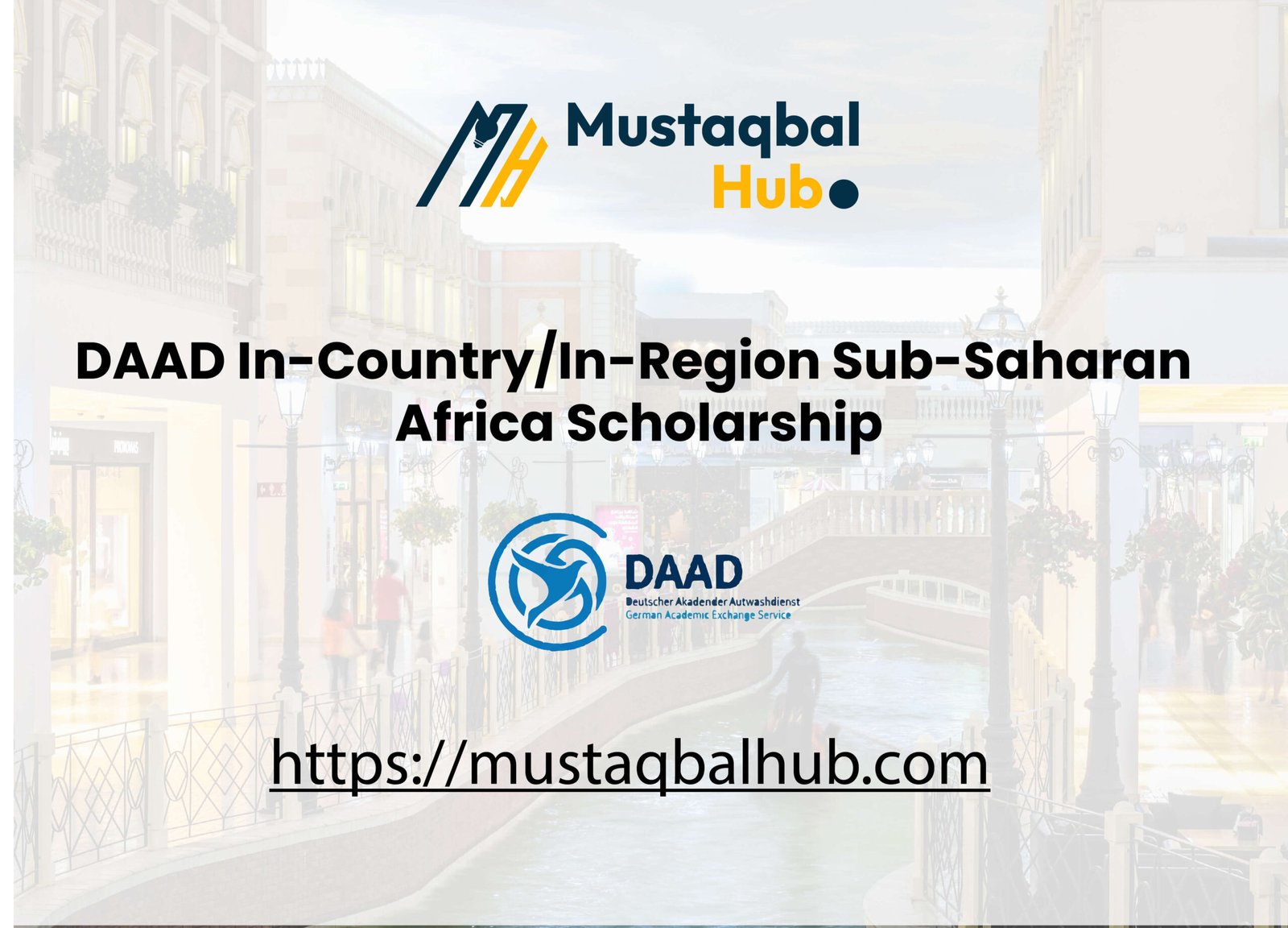 DAAD In-Region Sub-Saharan Africa Scholarship